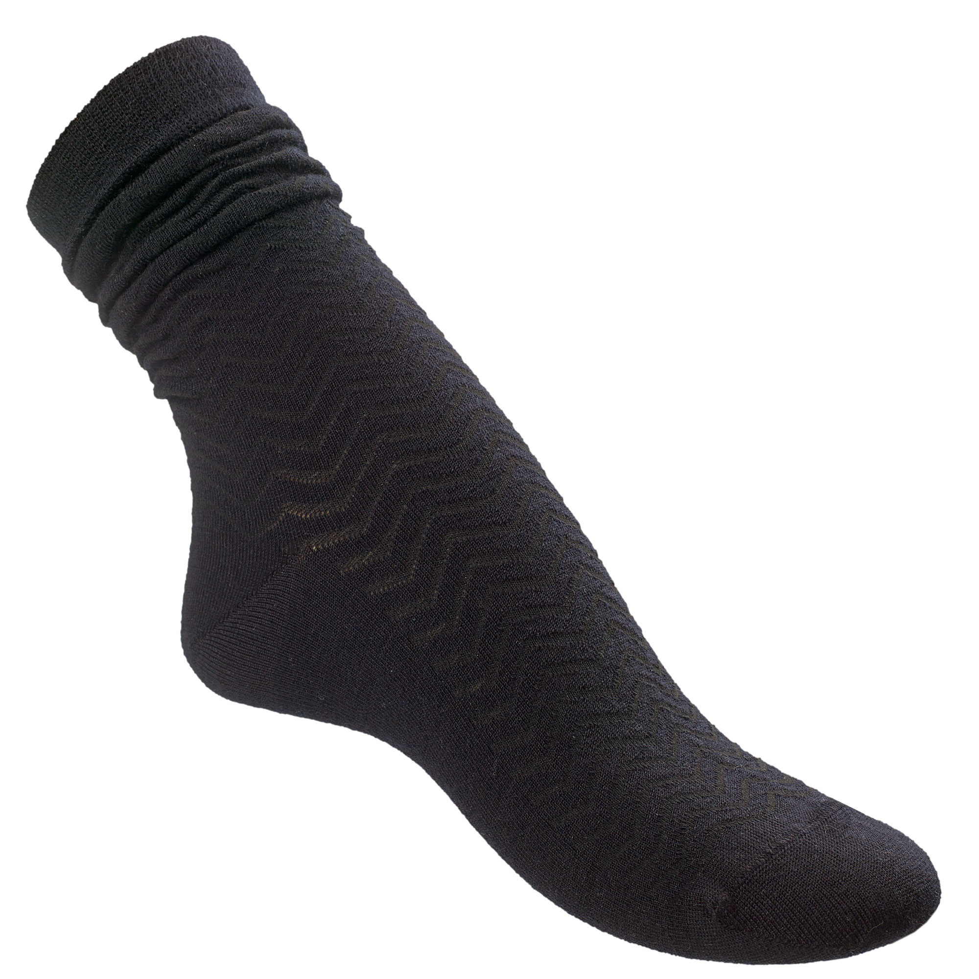 WOOL SOCKS, bl herringbone, hi-res